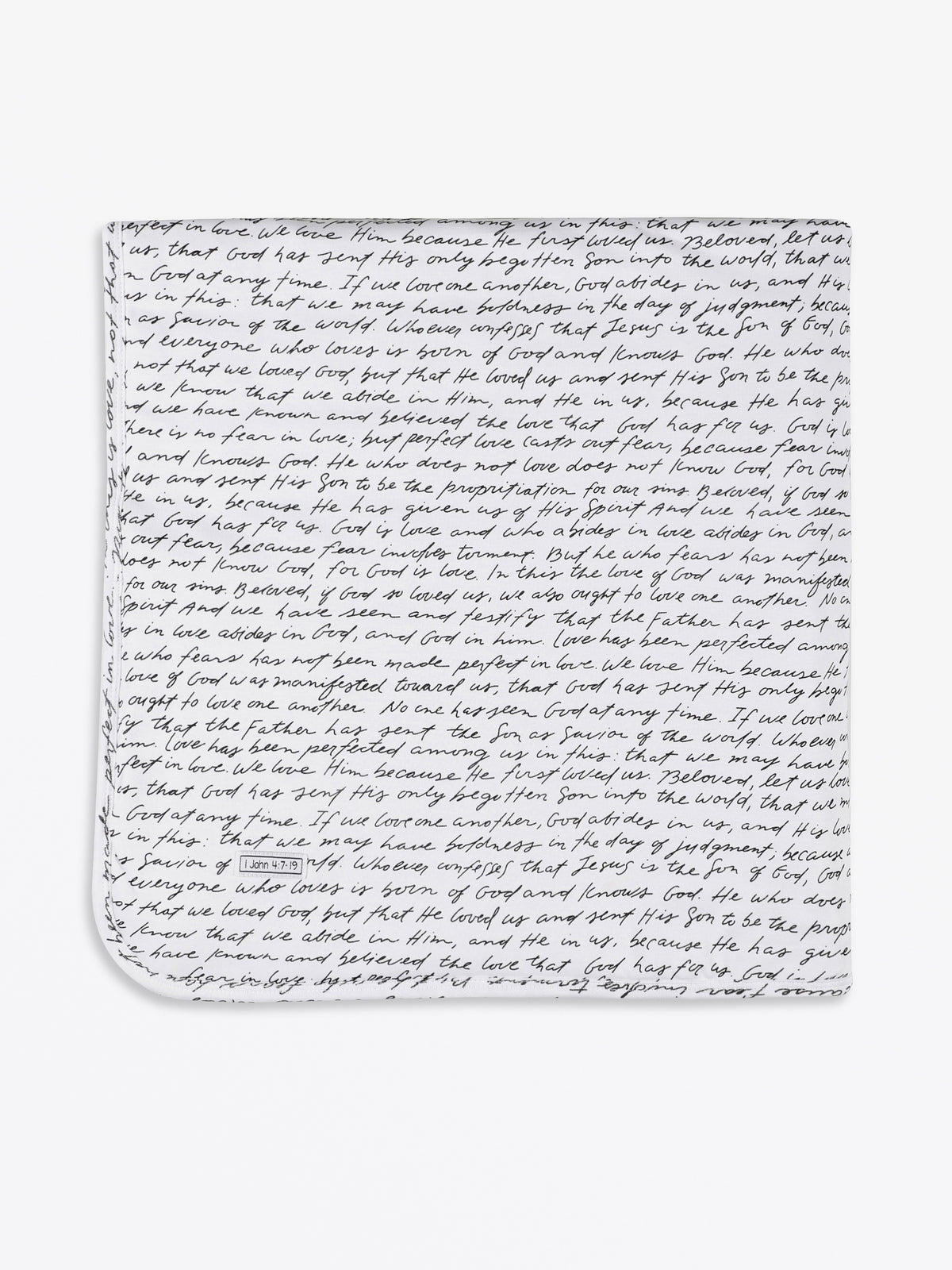 Love One Another Blanket Cotton