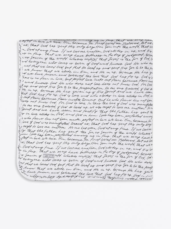 Love One Another Blanket Cotton