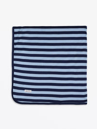 No Greater Love Blue Blanket Cotton