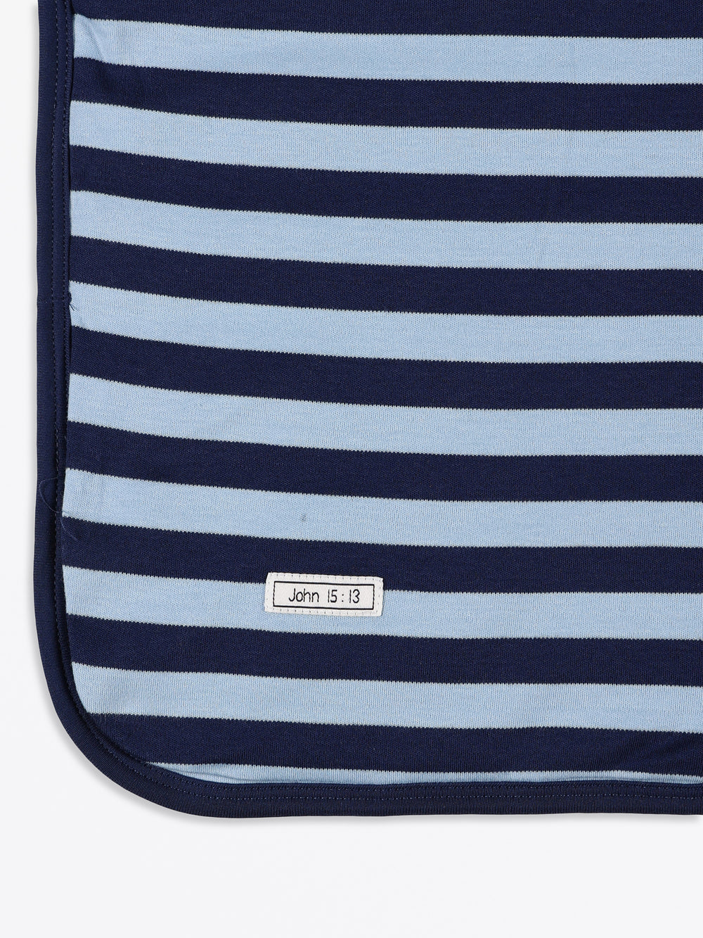 No Greater Love Blue Blanket Cotton