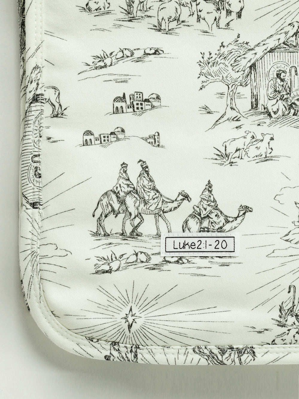 O Little Town of Bethlehem Blanket Cotton