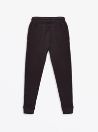 No Greater Love Black Cotton Fleece Jogger