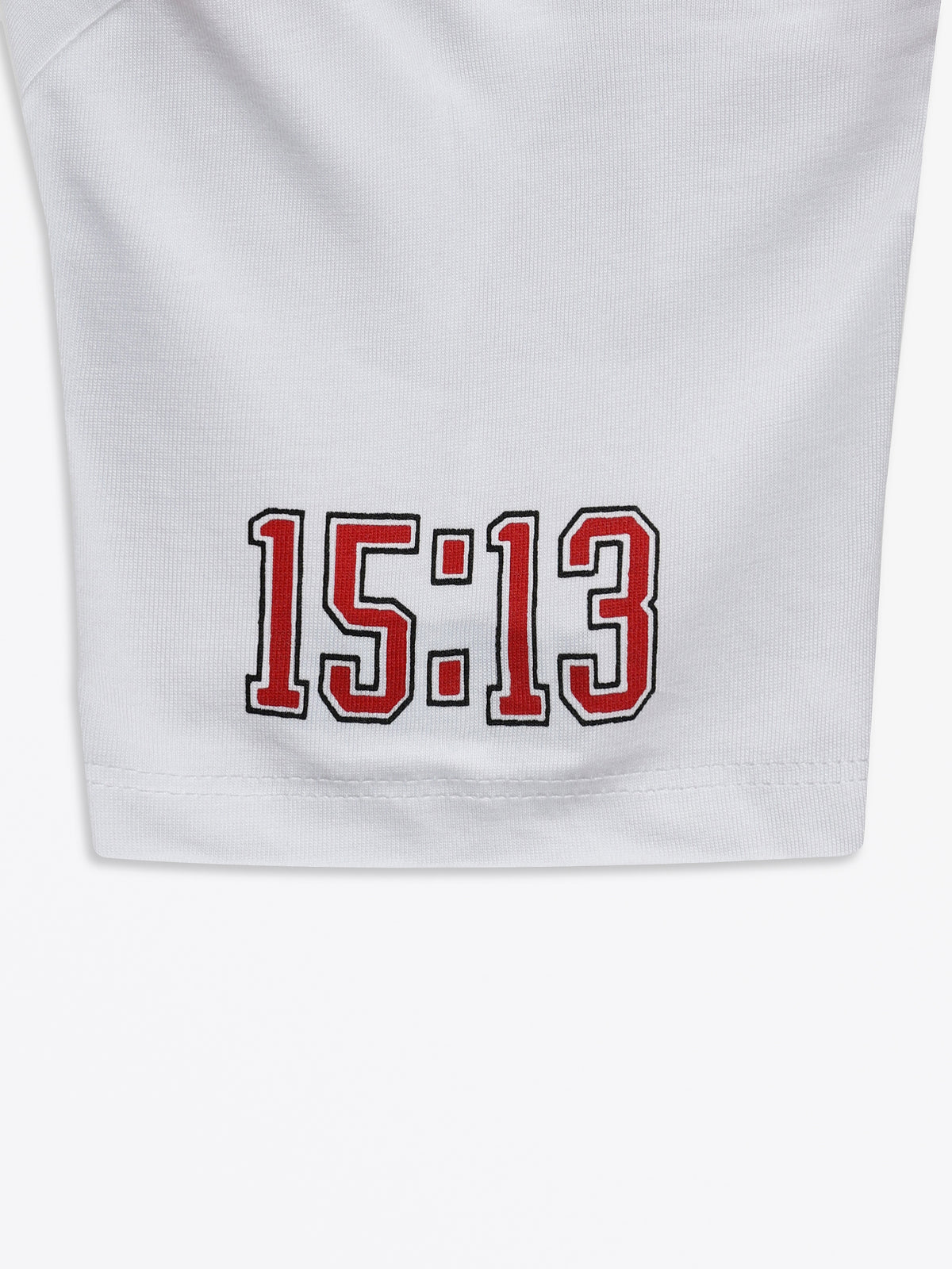 No Greater Love White Short Sleeve T-Shirt Cotton