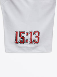 No Greater Love White Short Sleeve T-Shirt Cotton