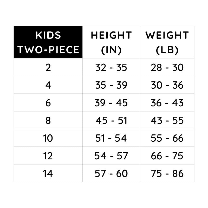 SIZE CHART & HELPFUL TIPS – Holy Pals