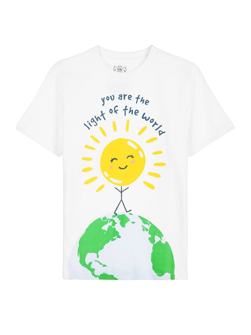 Kids Light of the World T-Shirt Cotton | Short Sleeve