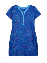 Set Free in Christ Womens PJ Nightgown Cotton