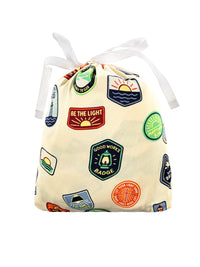 Be the Light Badges Bedsheet Cotton