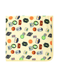 Be the Light Badges Blanket Cotton