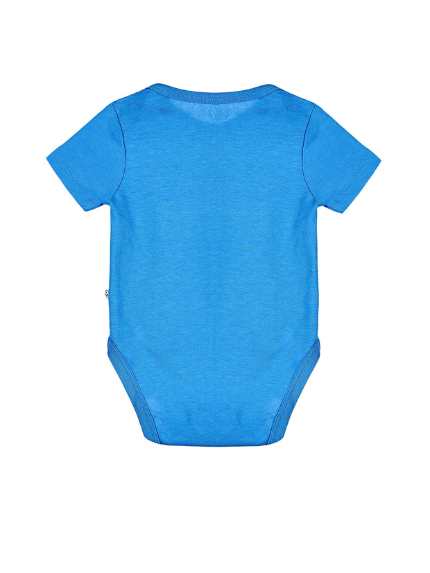 Baby He Gives Me Strength Bodysuit Cotton | Short Sleeve