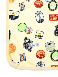 Be the Light Badges Swaddle Cotton