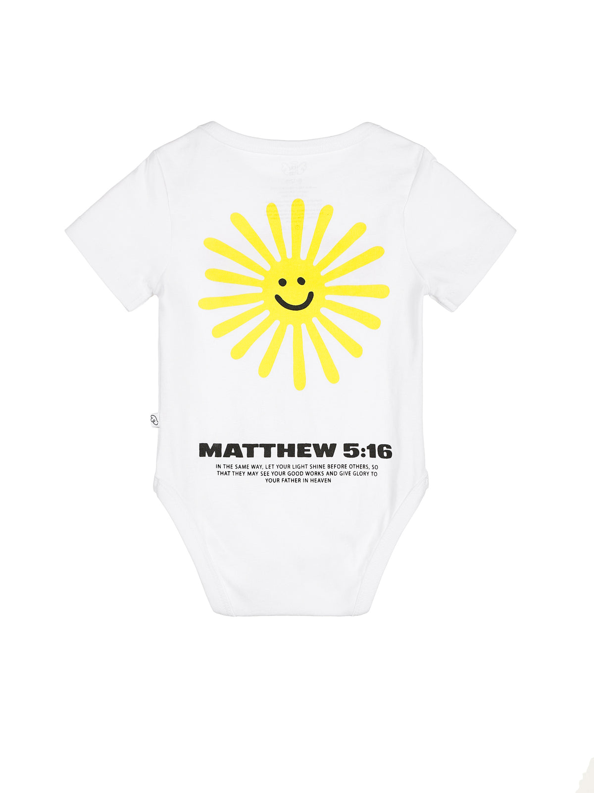Baby Shine Bright Bodysuit Cotton | Short Sleeve