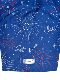 Set Free in Christ Womens PJ Nightgown Cotton