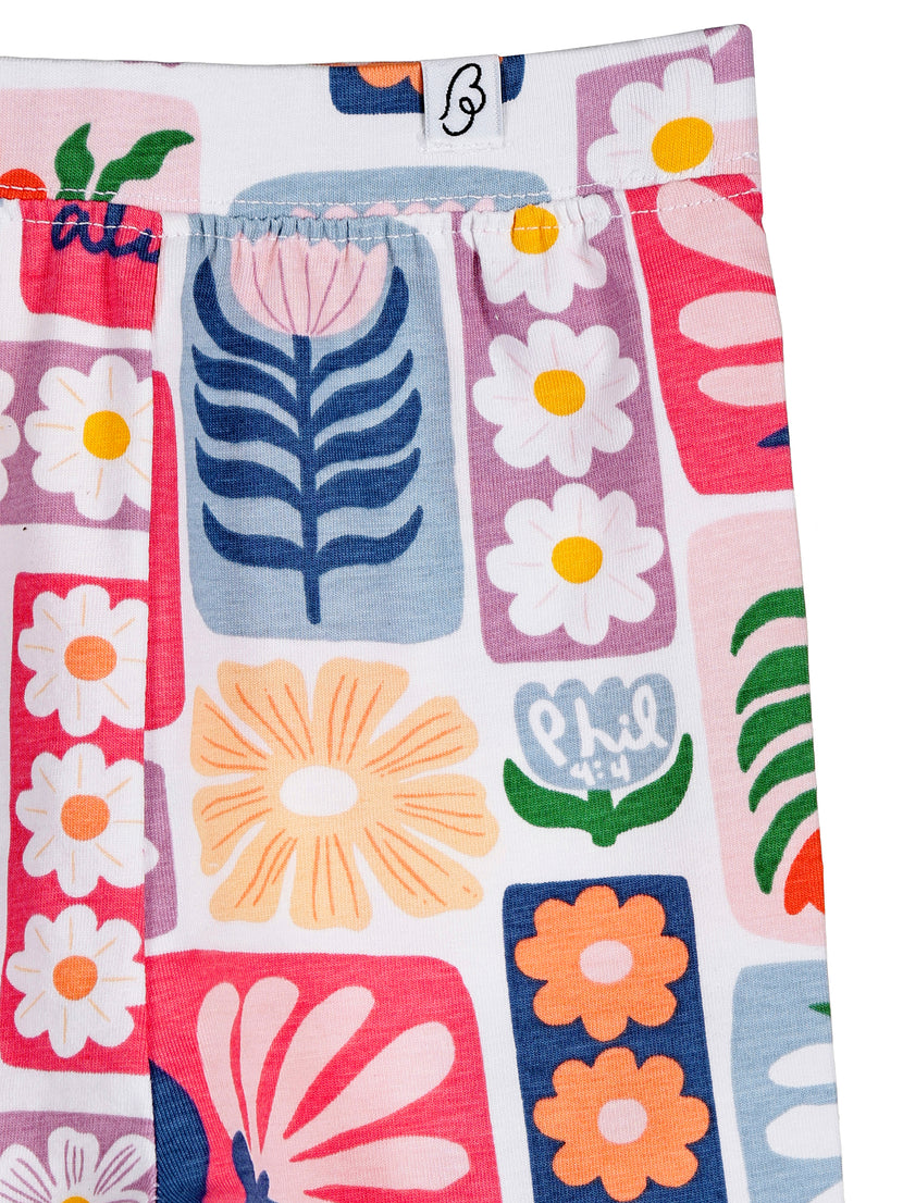 Baby Rejoice in the Lord Floral Leggings
