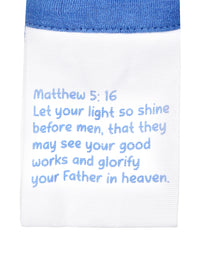 Kids Shine Prayer Pocket Ultramarine Leggings