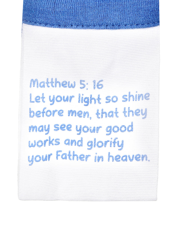 Kids Shine Prayer Pocket Ultramarine Leggings