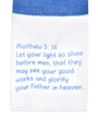 Kids Shine Prayer Pocket Ultramarine Leggings