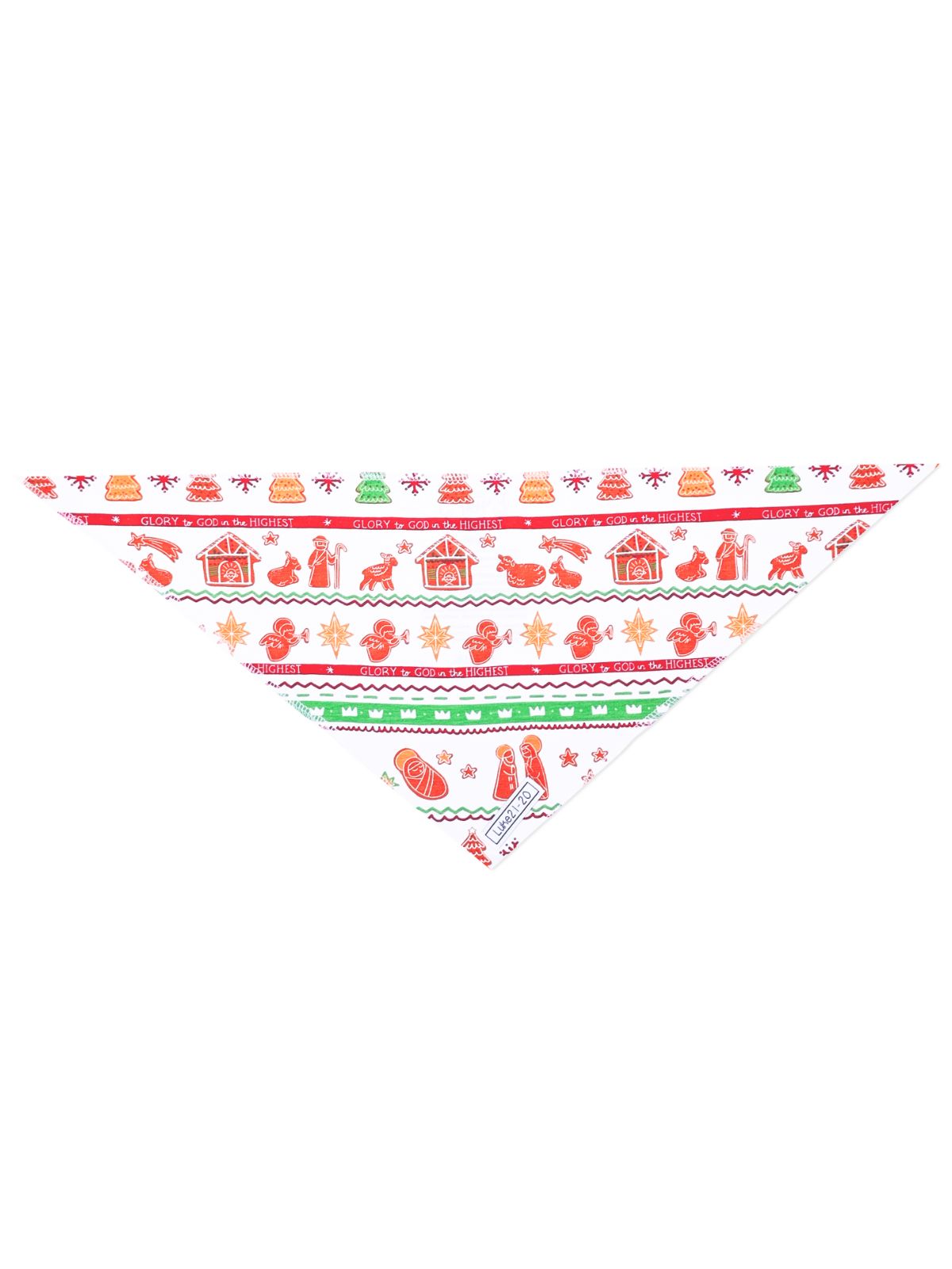 Sweet Baby Jesus Christmas Pet Bandana Bamboo