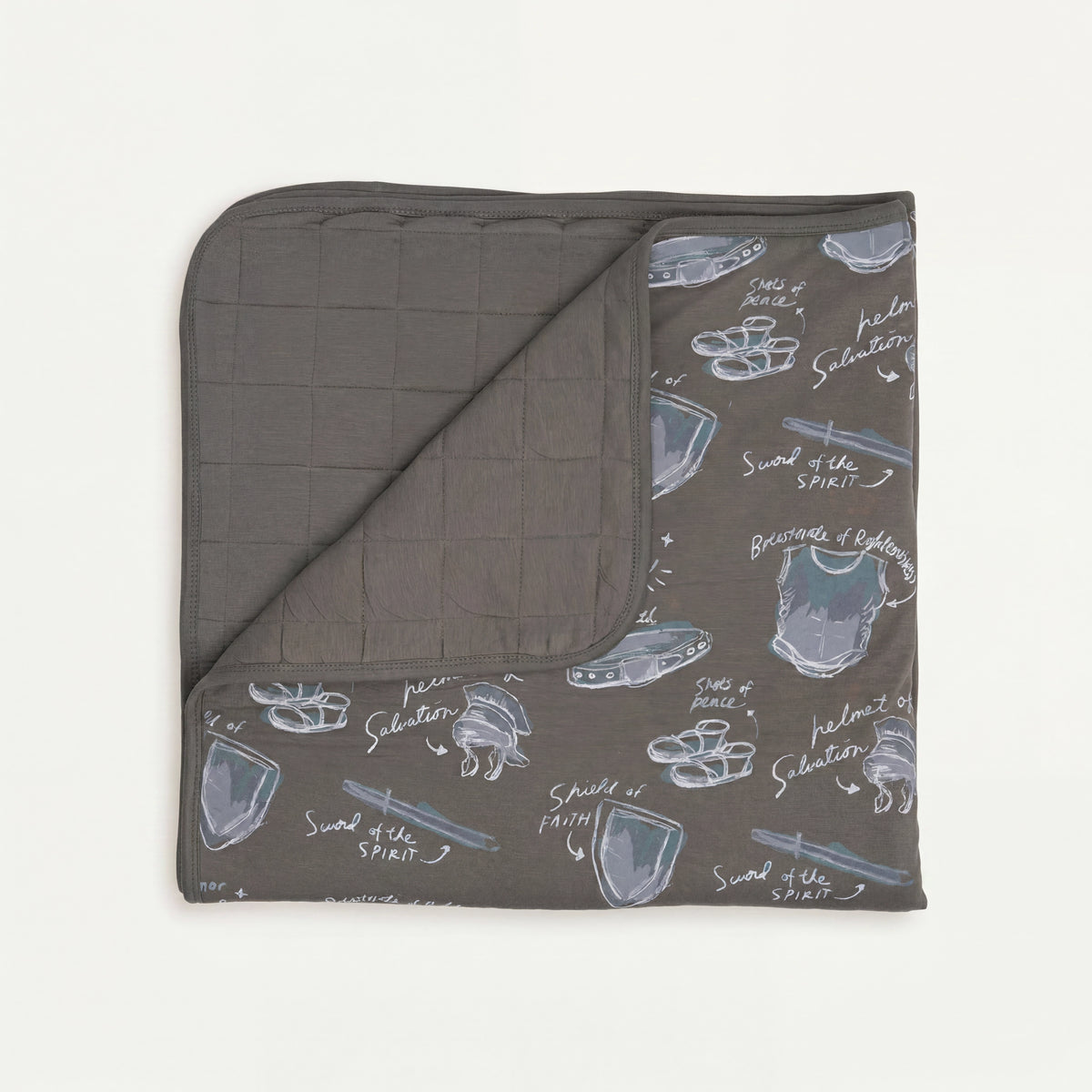 Armor of God Green Blanket Bamboo