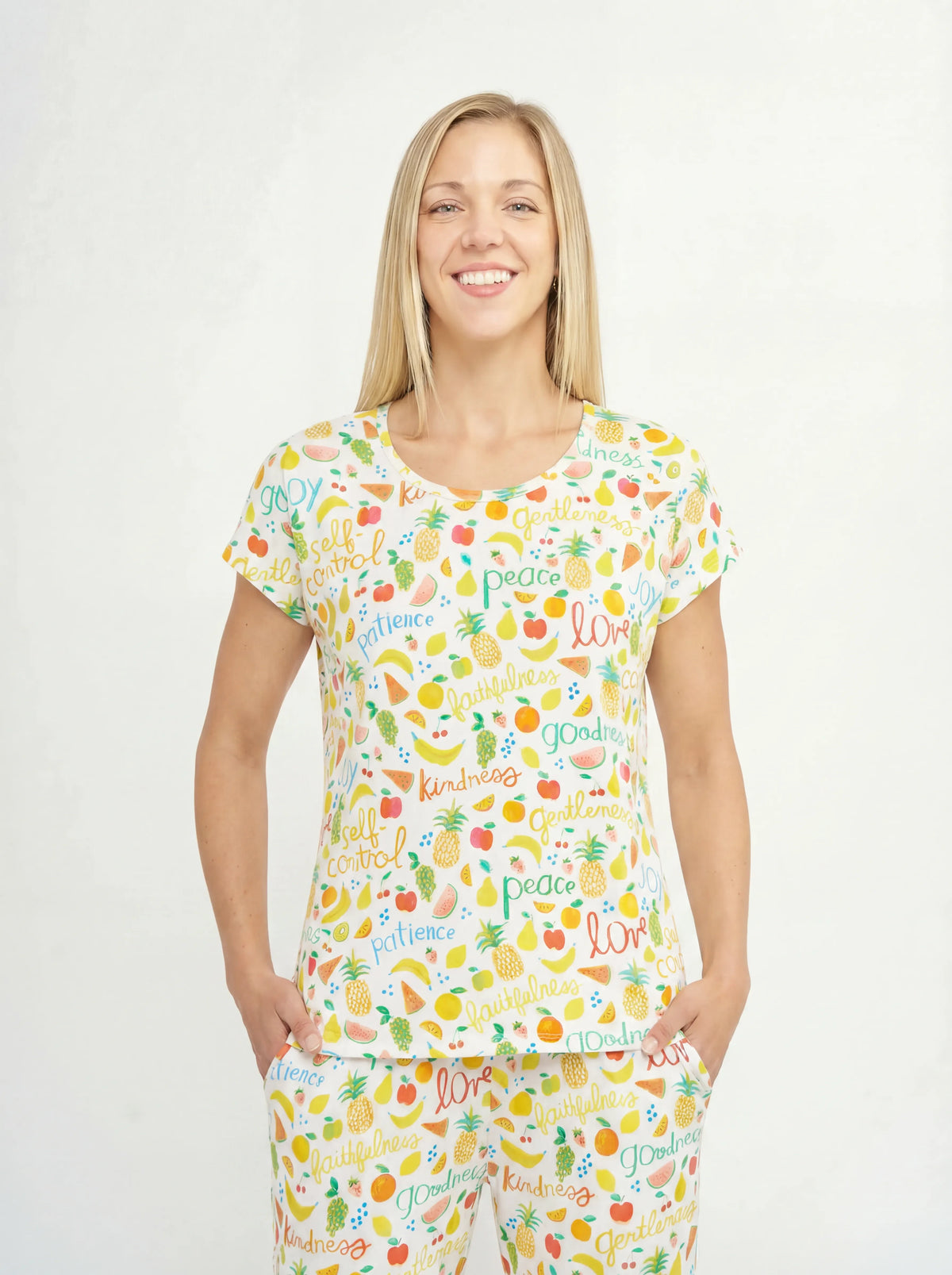 Fruit of the Spirit Women's PJ Relaxed Set Bamboo