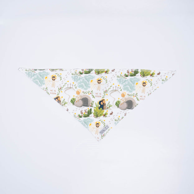 He Is Risen Pet Bandana Cotton