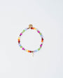 Gold Cross Charm Rose Bracelet
