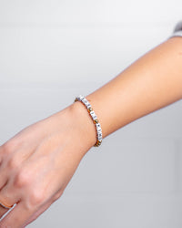 JESUS IS KING Letter Bracelet