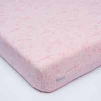 Salvation Garden Pink Bedsheet Bamboo