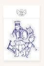 David & Goliath Stickers - 4 Pack