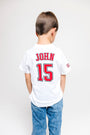 Kids No Greater Love White T-Shirt Cotton | Short Sleeve