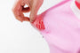 Kids Pink Prayer Pocket T-Shirt | Short Sleeve