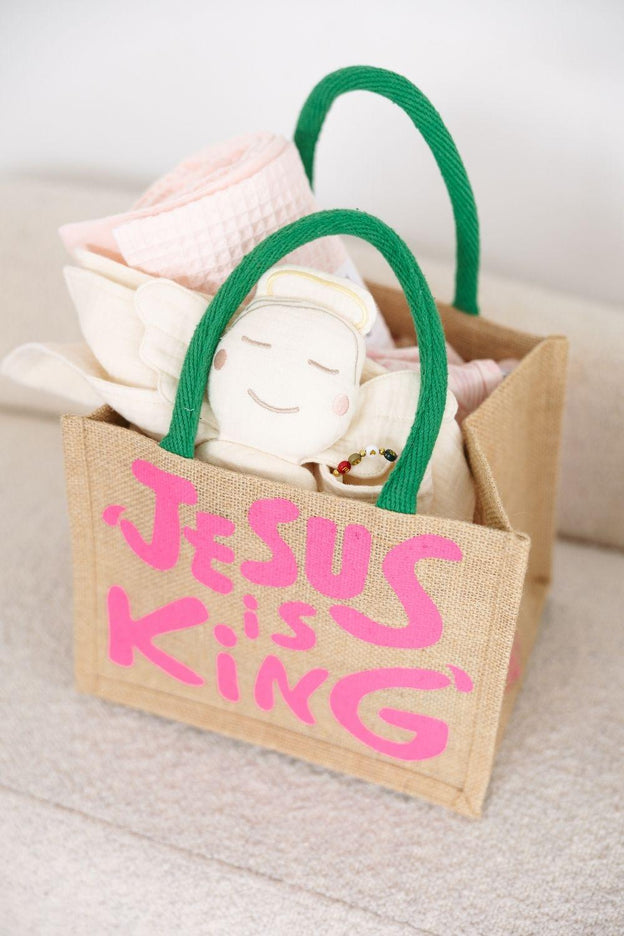 Jesus Is King Mini Tote Bag