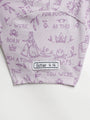 Queen Esther Lavender Twirl Dress Cotton