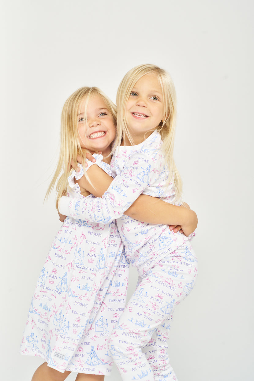 Queen Esther PJ Girls Nightgown Polyester