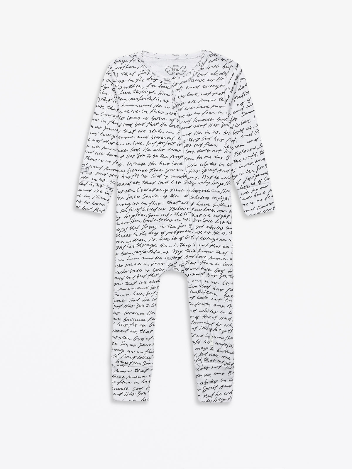 Love One Another Footless Onesie Cotton