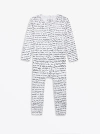 Love One Another Footless Onesie Cotton