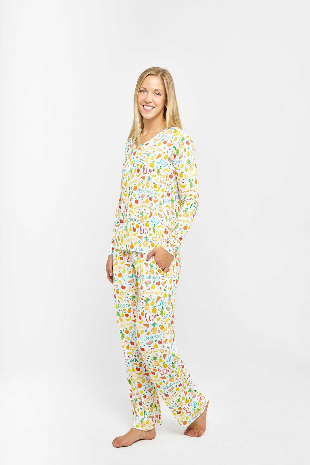 Fruits of the Spirit Women's PJ Set Bamboo