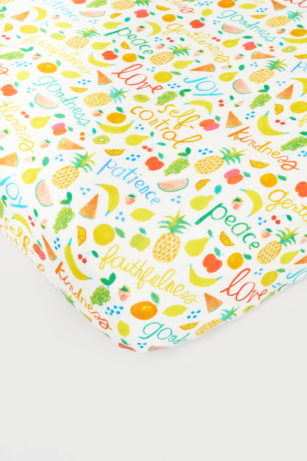Fruit of the Spirit Bedsheet Bamboo