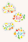 Fruit of the Spirit Stickers -  4 Pack