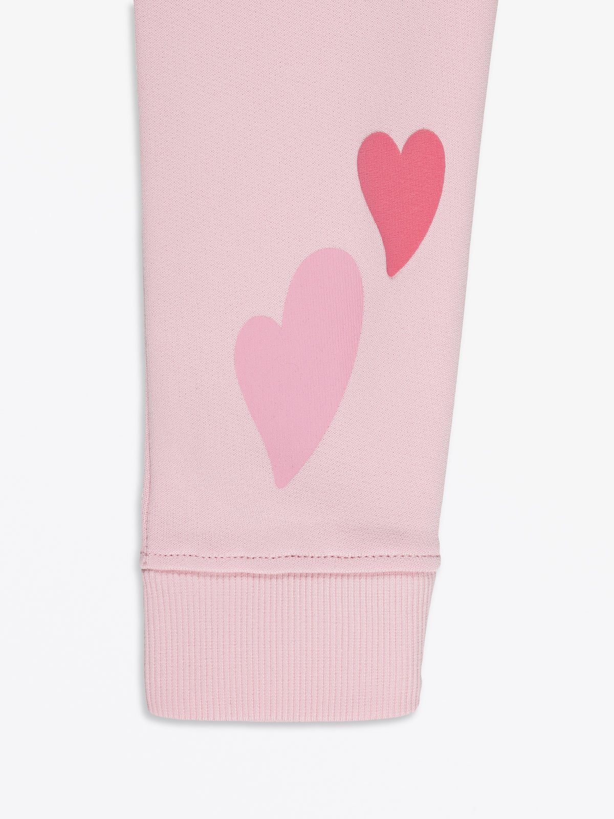 No Greater Love Pink Cotton Fleece Jogger