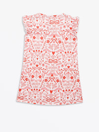 No Greater Love Pink PJ Girls Nightgown Polyester