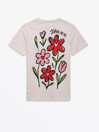 No Greater Love Pink Short Sleeve T-Shirt Cotton