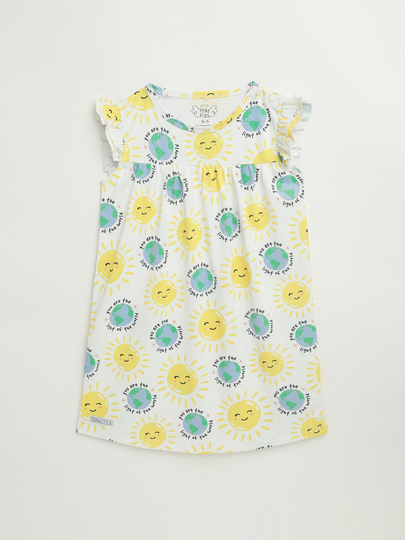 Light of the World PJ Girls Nightgown Polyester