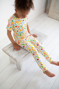 Fruits of the Spirit PJ Short Sleeve & Pants Set Bamboo