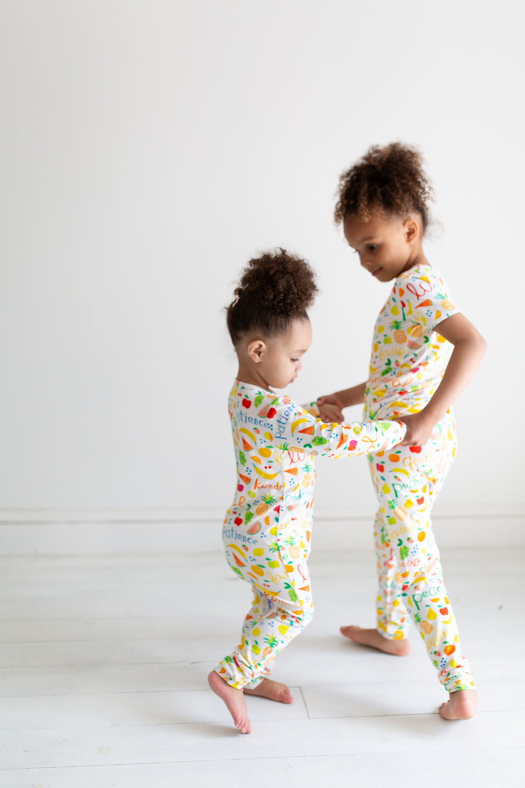 Fruits of the Spirit PJ Short Sleeve & Pants Set Bamboo