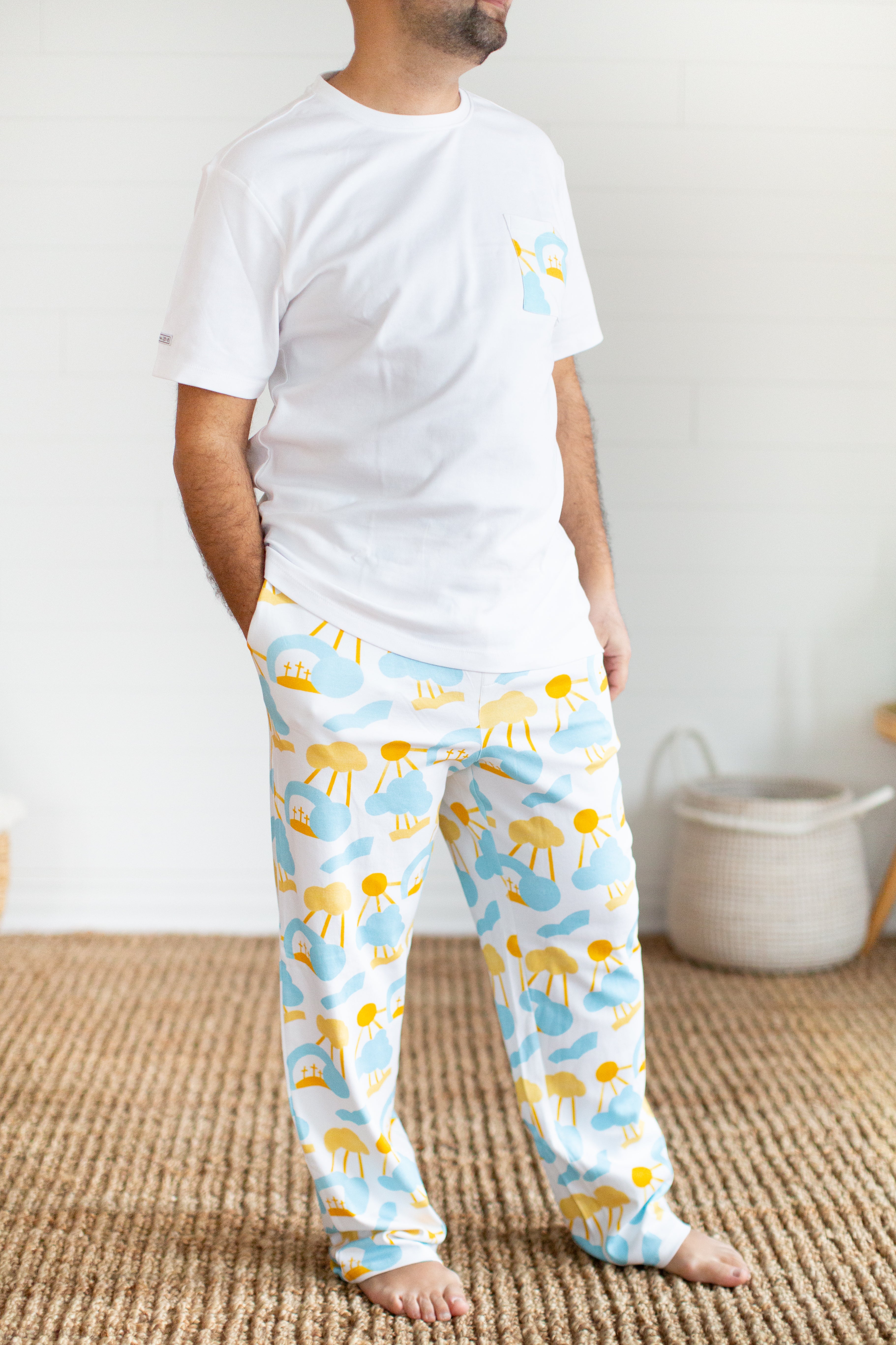 Mens easter online pajamas