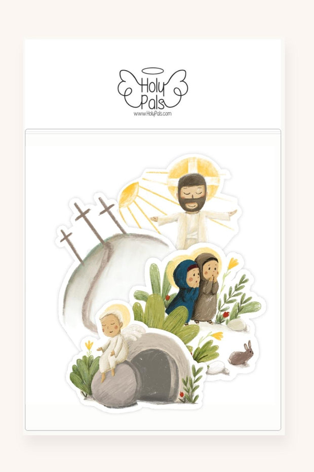 He is Risen Stickers - 4 Pack