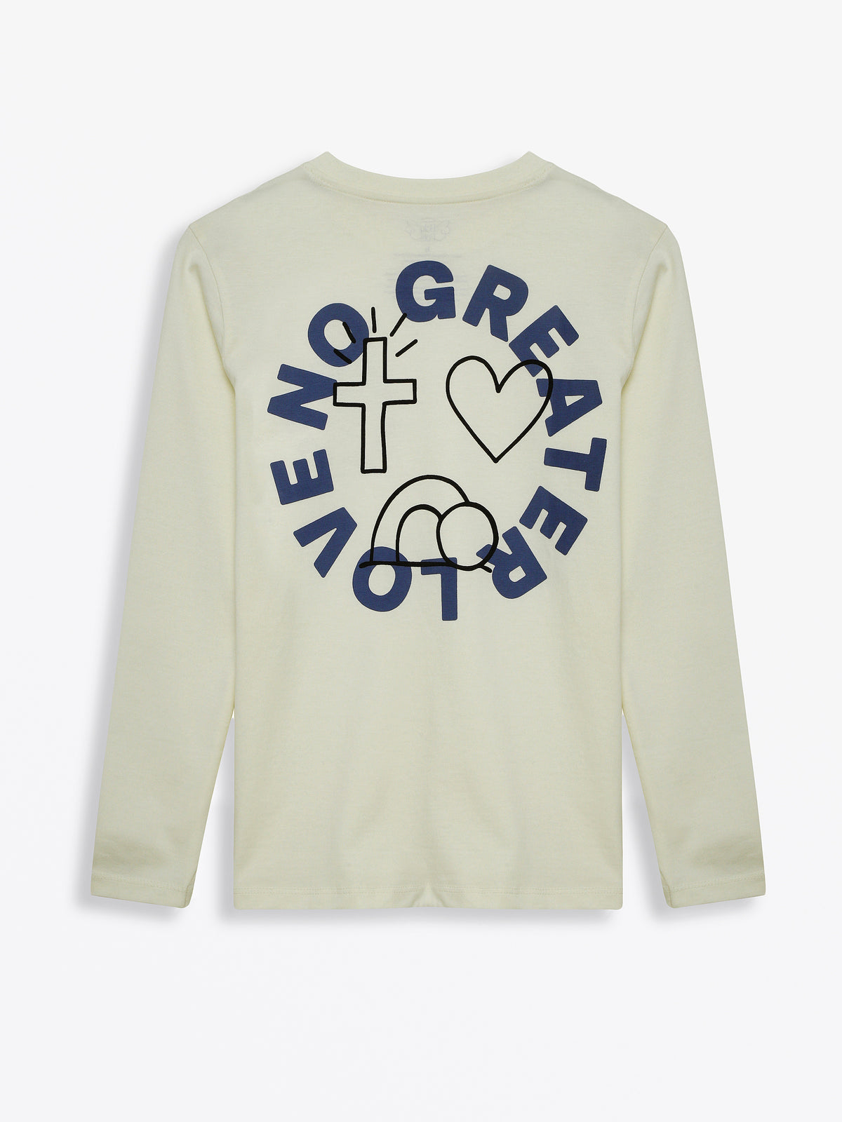 Baby No Greater Love Infinity T-Shirt Cotton | Long Sleeve