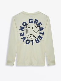 Baby No Greater Love Infinity T-Shirt Cotton | Long Sleeve