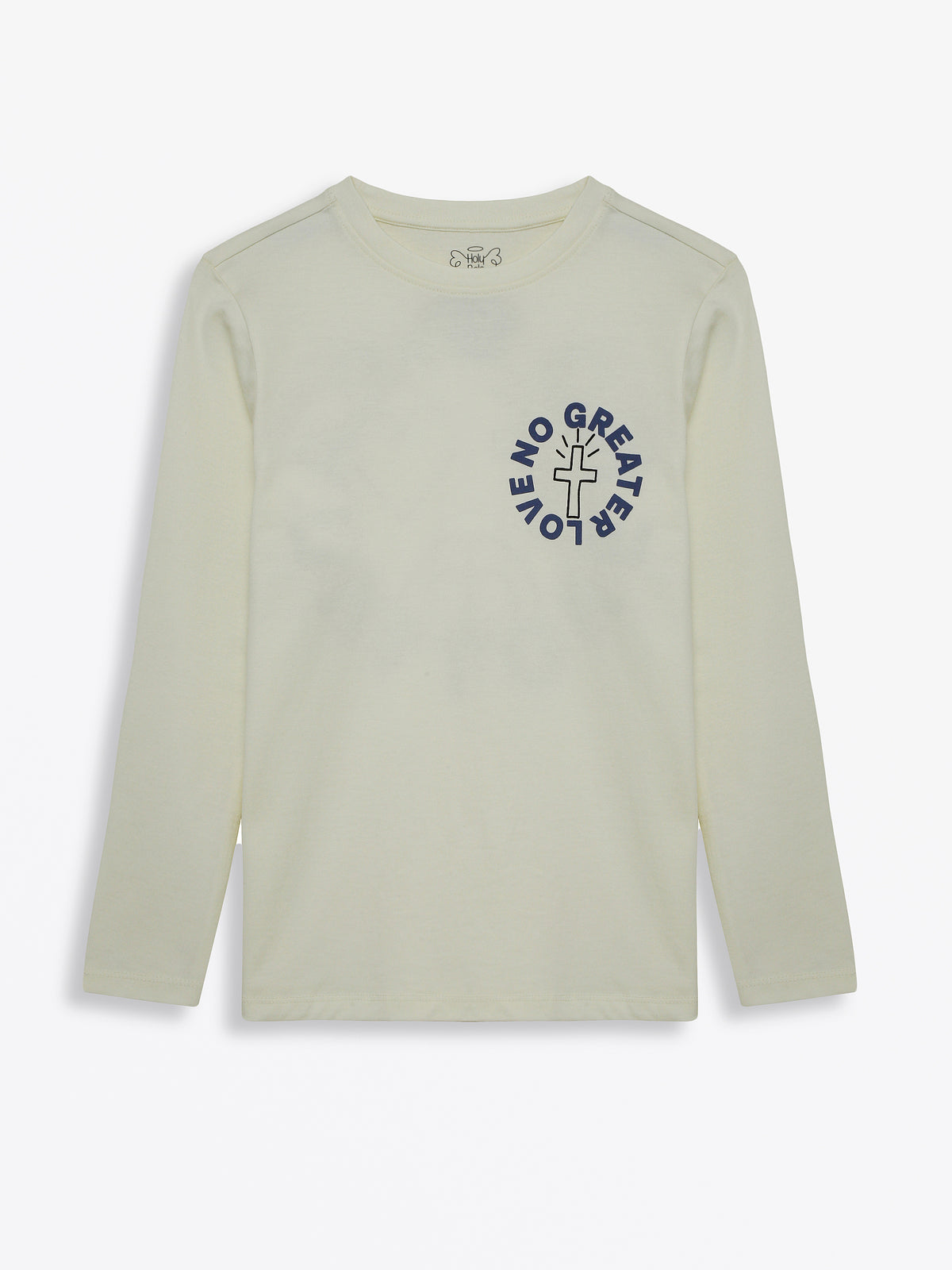 Baby No Greater Love Infinity T-Shirt Cotton | Long Sleeve